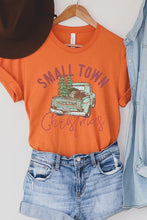 Load image into Gallery viewer, Small Town Christmas Truck Tee PLUS
