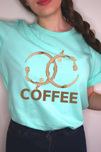 Load image into Gallery viewer, Designer Coffee Ring Tee
