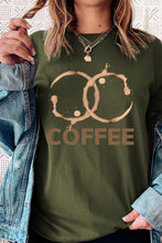 Load image into Gallery viewer, Designer Coffee Ring Tee
