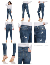 Load image into Gallery viewer, High Rise Cropped Skinny Jeans PLUS
