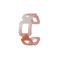 Load image into Gallery viewer, Square Link Marble Cuff Bracelet
