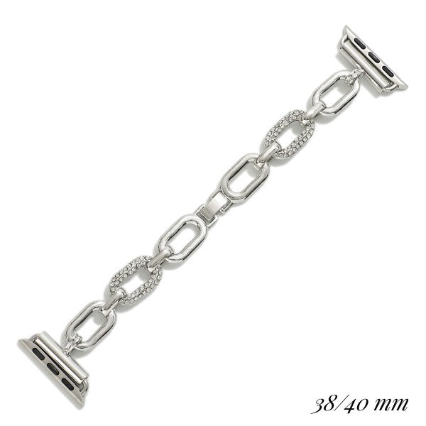 Chain Link Smartwatch Bracelet Band