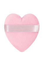 Load image into Gallery viewer, Light Pink Heart Cosmetic Puffs
