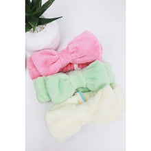 Load image into Gallery viewer, Solid Beauty Spa Bow Headband: MIX COLOR / ONE
