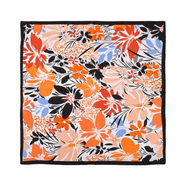 Mixed Flower Printed Scarf