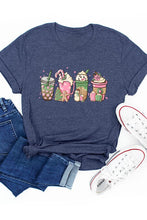 Load image into Gallery viewer, Holiday Beverage Lineup Tee
