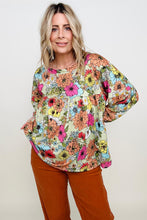 Load image into Gallery viewer, *Sample* Floral Printed Jersey Knit Tiered Top
