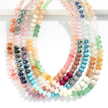 Load image into Gallery viewer, Faceted &amp; Stone Beaded Necklace

