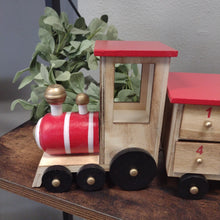 Load image into Gallery viewer, Advent Calendar Wood Train
