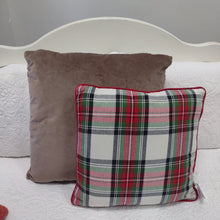 Load image into Gallery viewer, Tartan Plaid Corduroy Pillow
