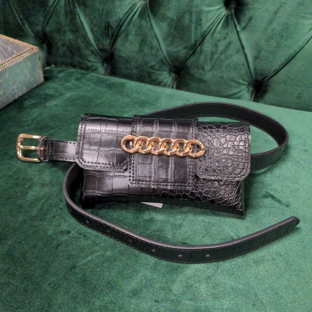 Ring Chain Belt Bag