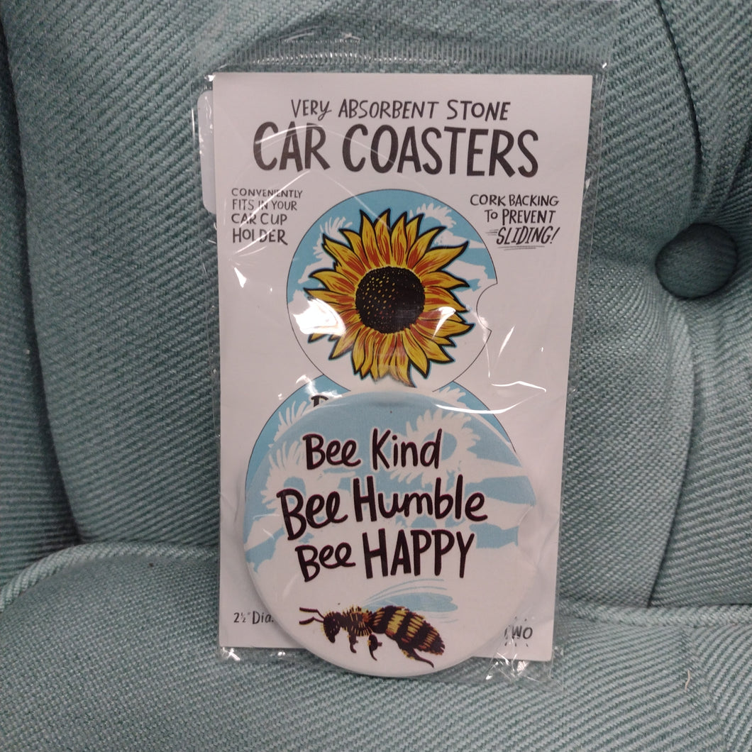 Kindness Car Coasters