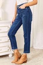 Load image into Gallery viewer, Judy Blue Full Size High Waist Released Hem Slit Jeans
