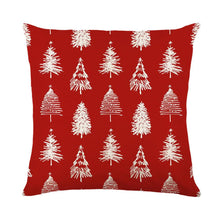 Load image into Gallery viewer, Christmas Striped &amp; Letter Painted Pillowcases Without Filler
