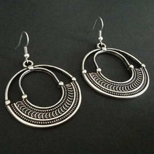 Load image into Gallery viewer, Alloy Geometric Dangle Earrings
