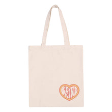 Load image into Gallery viewer, Be Kind Heart Canvas Tote Bag
