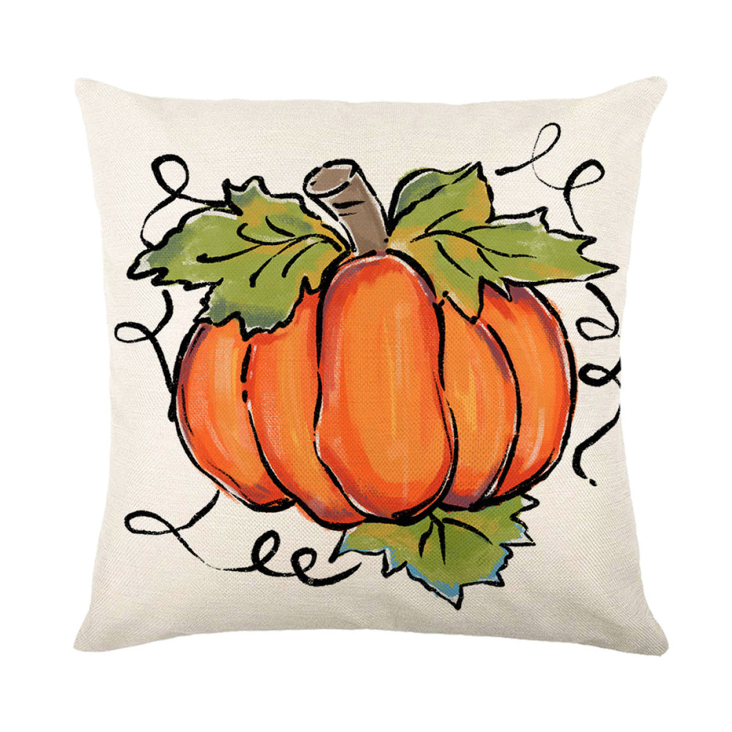 Autumn Harvest Print Pillowcases Without Filler