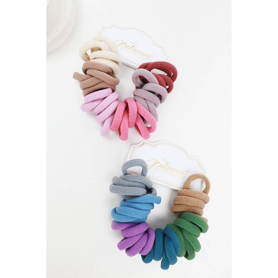 30 Color Hair Tie Set