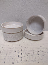 Load image into Gallery viewer, Stamped Stoneware Stackable Dish
