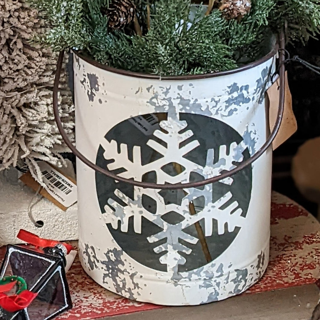 Snowflake Lantern Buckets