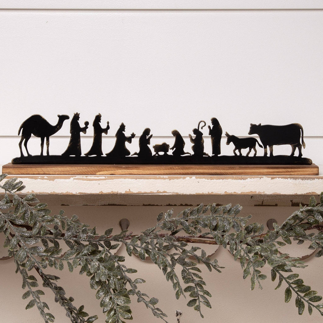 Nativity Scene Silhouette