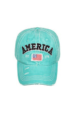 Load image into Gallery viewer, Distressed America Baseball Cap
