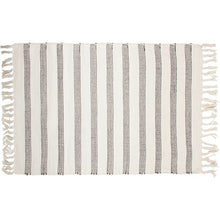 Load image into Gallery viewer, Striped Cotton Rug
