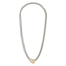 Load image into Gallery viewer, T-Bar Mesh Chain Link Necklace
