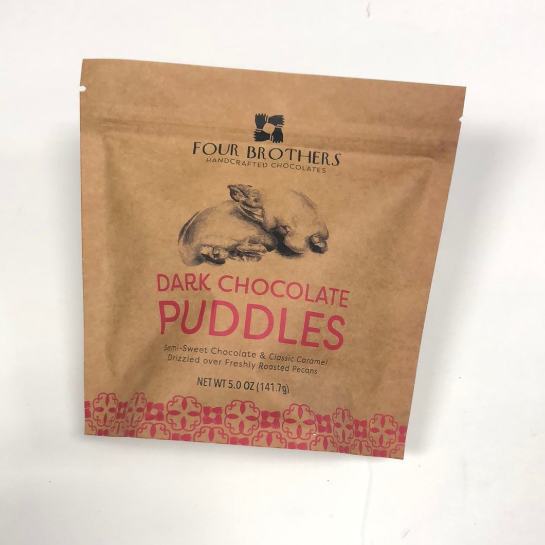 Dark Chocolate Puddles