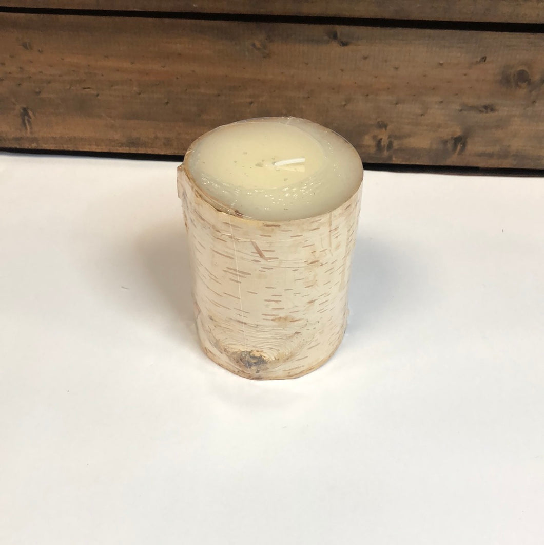 Unscented Birch Candle