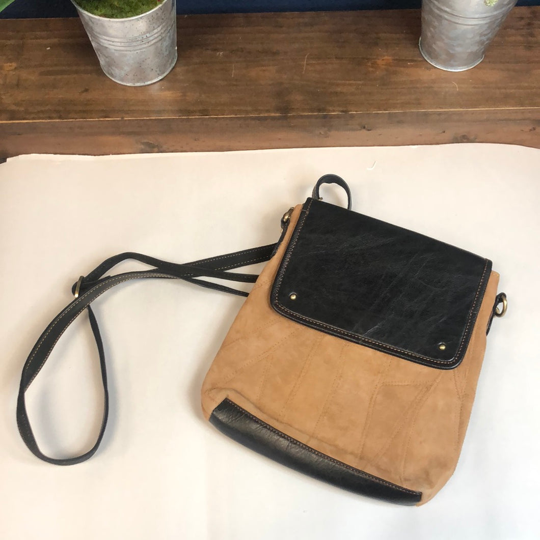Cavalier Recycled Leather Crossbody