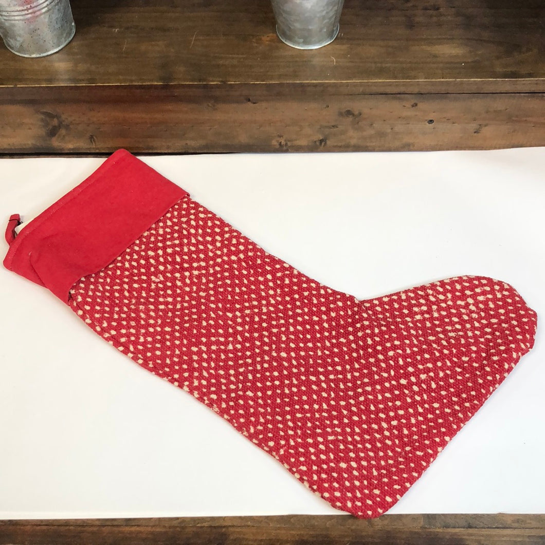Dotted Cotton Stocking