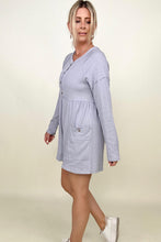Load image into Gallery viewer, Heyson Comfy Knit Button-Down Long Sleeve Romper
