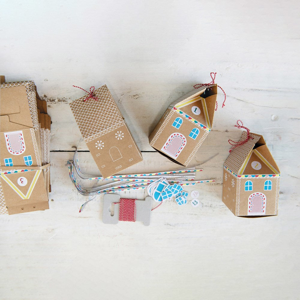 DIY Paper House Advent